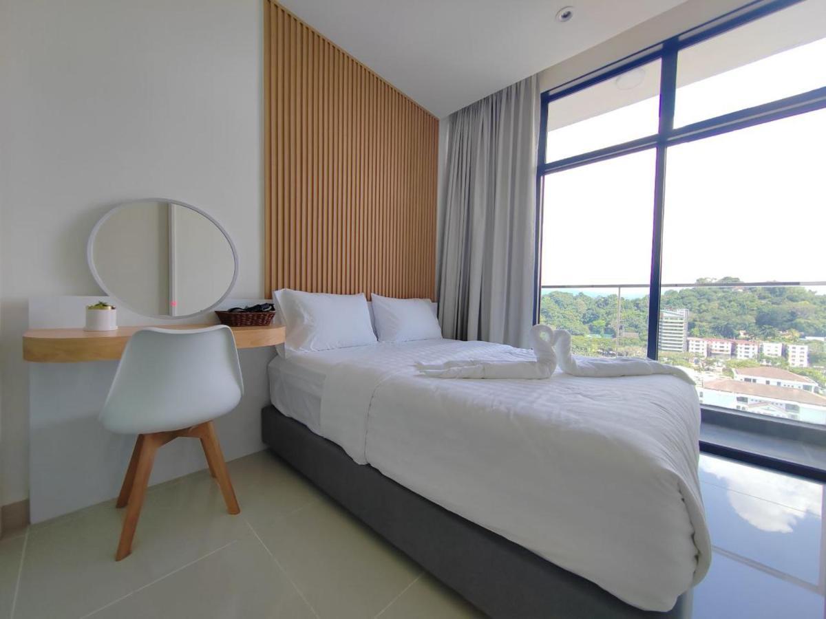 Cityview Studio Apartment At Kota Kinabalu City Centre Esterno foto